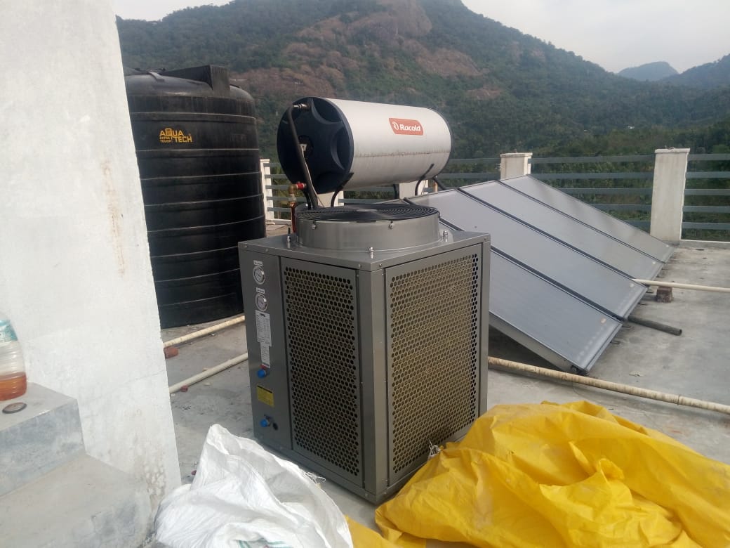 racold solar water distributers kerala