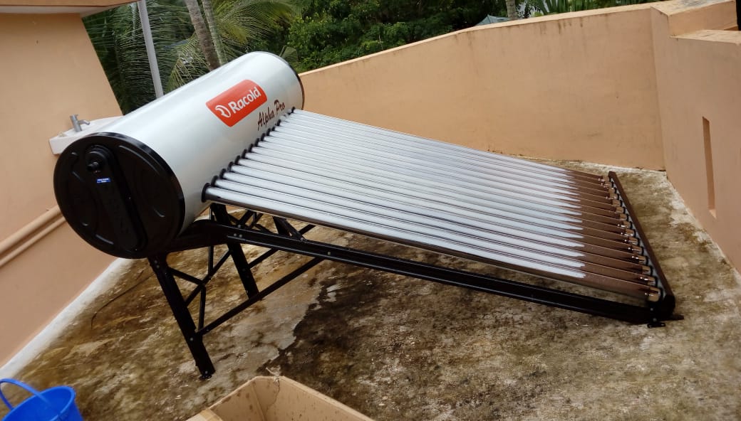 solar water heater racold pressurised